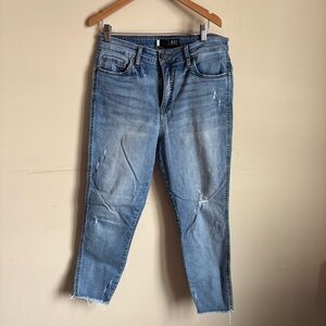 Kut from the Kloth Faded Blue Ankle Jeans